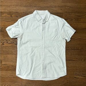 Saturday's Surf  NYC Short Sleeve Button Down - Light Green - Small/Medium